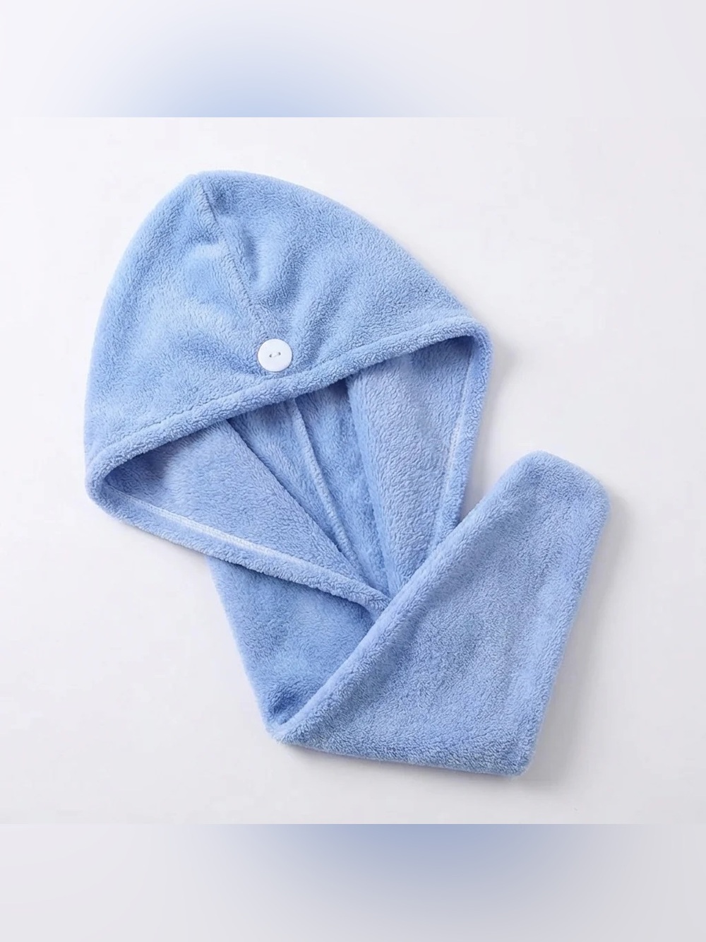 BLUE HAIR TOWEL